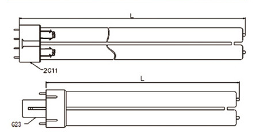 Long life mercury UV curing tube